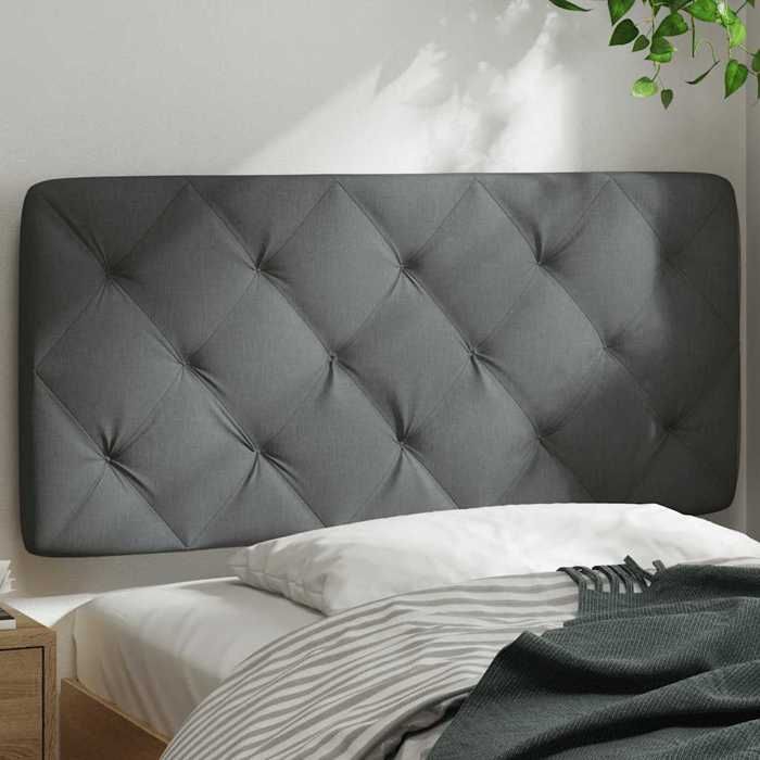 VidaXL Headboard Cushion Dark Grey 100 Cm Fabric 4019206