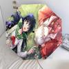 1PC Inuyasha Automatic Umbrella - Suitable Travel Outdoor Portable Umbrella Birthday Gift Daily Essentials