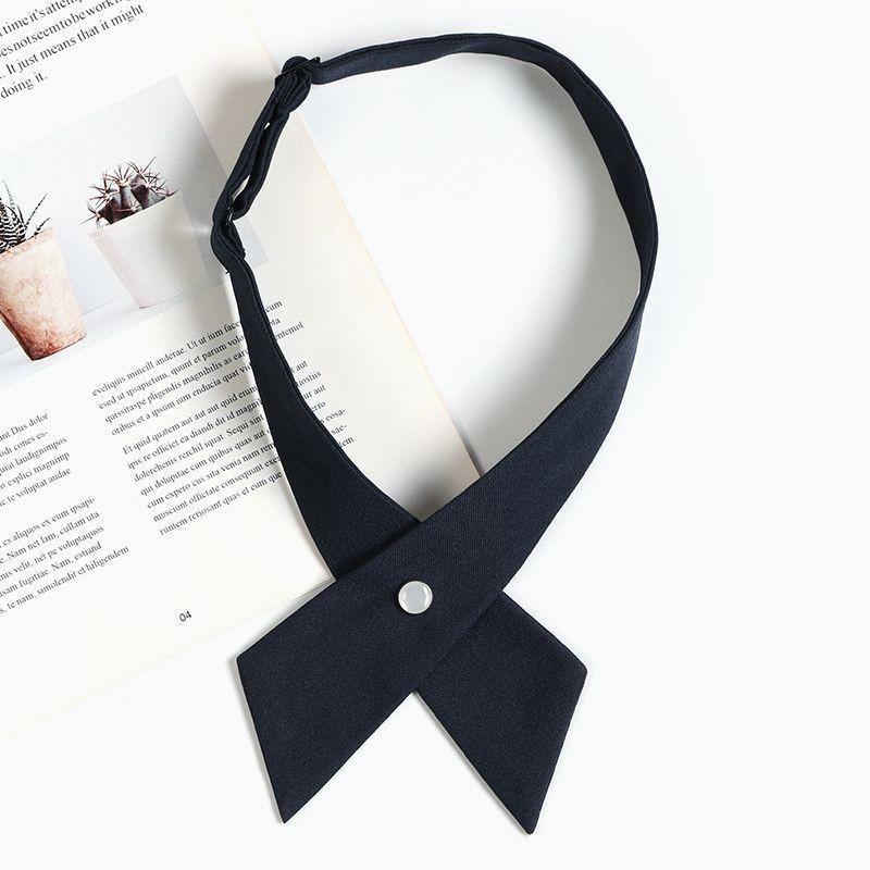 Kids Tie With Striped Badge Pattern For School Uniforms And Casual Wear