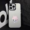 Cute Music cat PNG    Phone Case For iPhone 17,16,15,14,13,12,11 Plus,Pro Max,XS,Colorful Silver Phone case Funda Cover