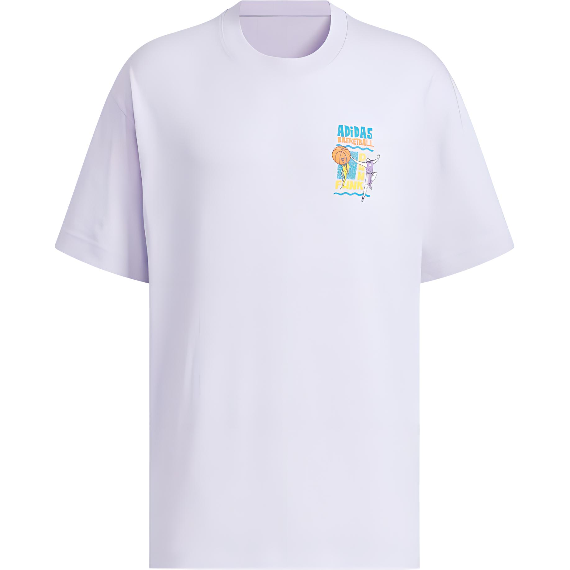 Adidas T Shirt Men s Light Purple JC6788 XL