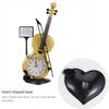 Bedside Clock Bedroom Alarm Clocks Desk Creative Violin Cute Decorative for Cool Sunrise2