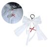 Fashionable Pearls Lace And Bows Jewelry Alloy Keyring Fashion Keychain Bag Pendant Adds Charm To Outfits For Women