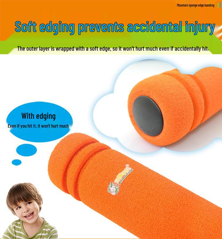 Soft Children's Baseball Bat Set: NBR Material, Outdoor Sports Toy with Ball, Available In 3 Colors