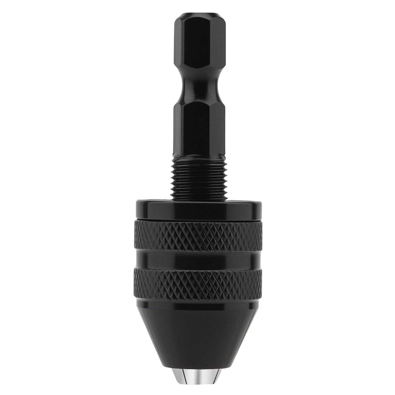 

0.3-3.6 мм Міні Безключовий Патрон Електричний Дриль Біти Цанговий Перехідник Швидка Заміна Подовжувач Патрони для Викрутки Адаптер Патрон для Дрилі чорний