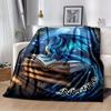 240Gm2 Dinosaurs In Books Customize Your Name Outdoor Blanket Suitable For All Seasons Comfortable And Warm Soft Blanket Suitable For Travel Gifts For