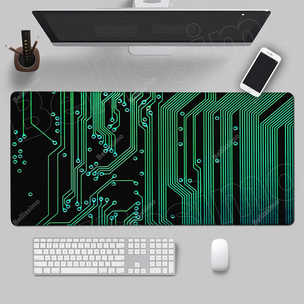 Innen Motherboard Leiterplatte Mauspad Dropshipping Große Spielmatte Gaming Benutzerdefinierte Matte Gamer Büro Mauspad Großhandel Schreibtischmatte