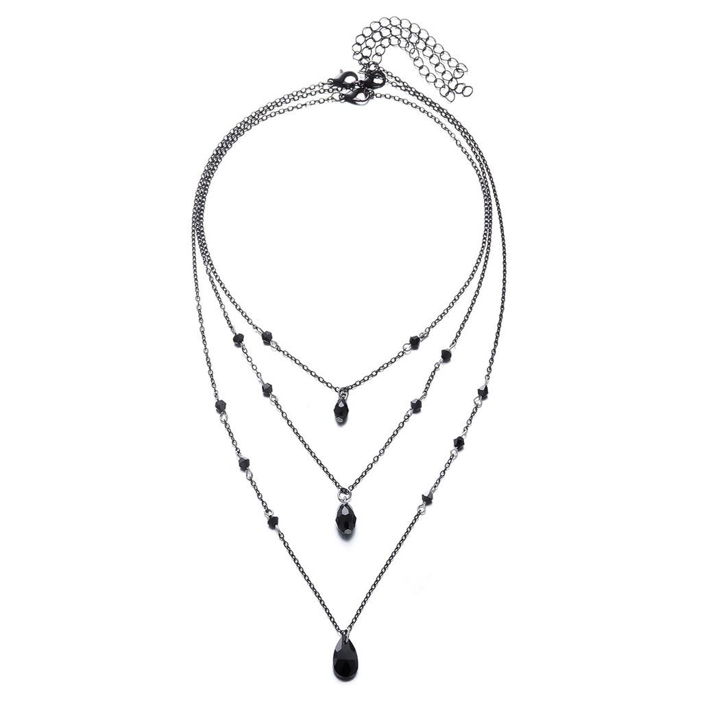 Blood Drop Tassel Bat Necklace Bracelet Earrings For Alternative Fashion