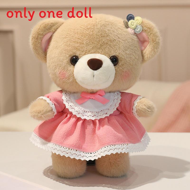 Childrens Plush Bear Toy With Pp Cotton Filling For Play And Giftgiving