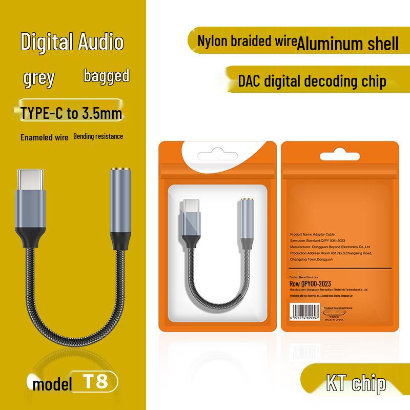 Type-C to 3.5mm Headphone Adapter for Huawei, Samsung, iPad Audio Devices