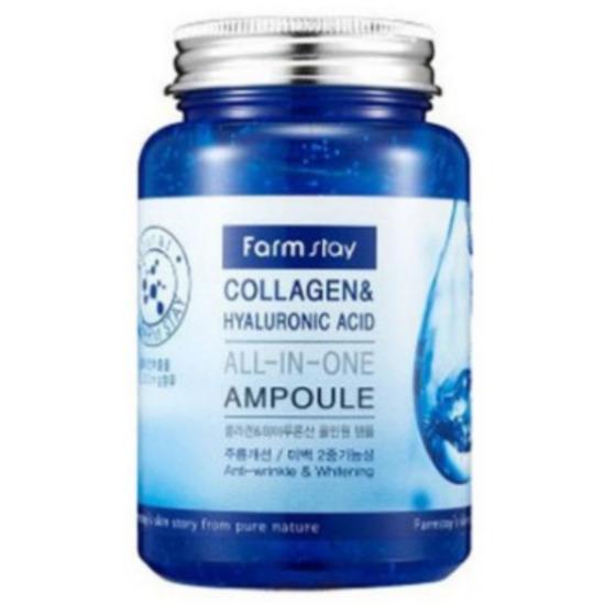 [Farmstay] Collagen  Hyaluronic Acid All in One Ampoule 250ml All in One Ampoule 1