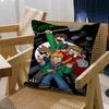 Animiertes Eddsworld Cartoon Kissen Anime Kissen Sofa Bett Kopfkissenbezug Kissenbezug 45x45 cm Mode