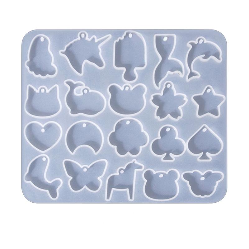 Silicone Earring Mold Kit for DIY Jewelry Crafting Unique Epoxy Dripping Glue Earring Mold Jewelry Mould for DIY Lovers