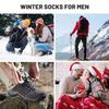 5 Pairs Winter  Socks for Men, Super Thick Hiking Socks Thermal Socks for Cold Weather