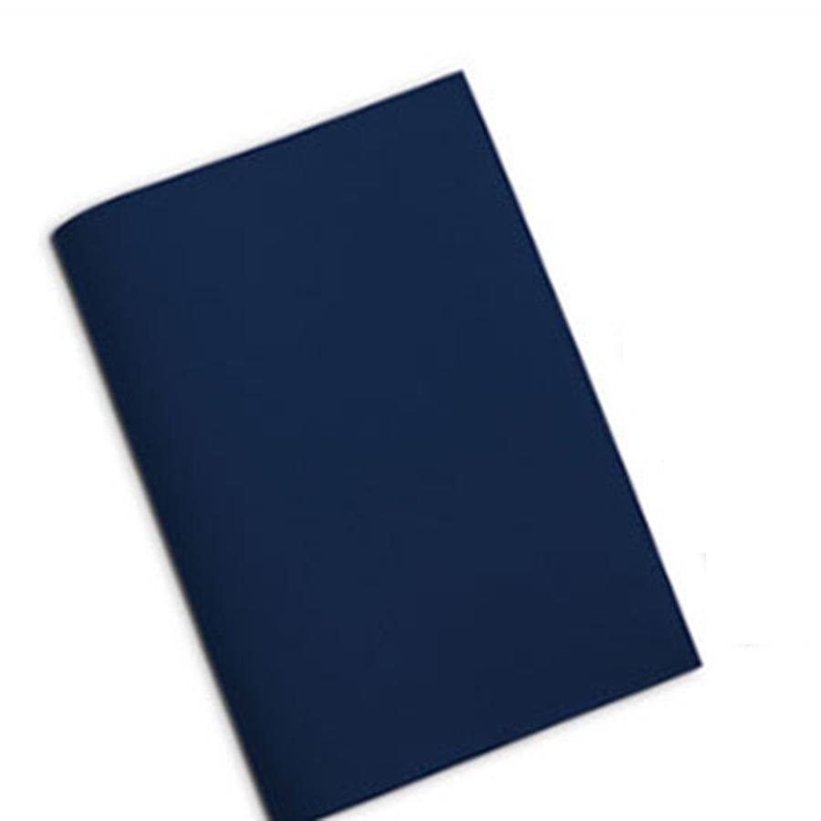 Copertă Personalizată din Piele PU pentru Carte Semn de Carte Caiet Simplu Copertă din Piele Poate Ține Biblii Și Cadouri pentru Prieteni albastru