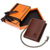 Humerpaul Genuine Leather Men Wallet Rfid Slim Card Holder with Anti-lost Pocket