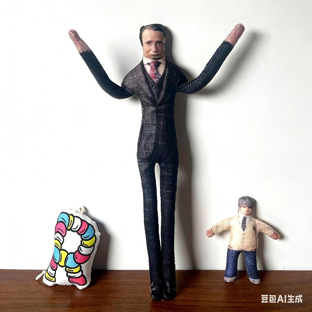 Bambola di peluche fatta a mano personalizzata Hannibal Abstract Rat Jerky Will Jack, Figura anime snodabile, Scheletro con filo pieghevole, Cosplay