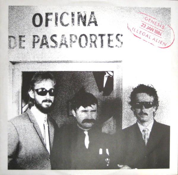 12-дюймовая пластинка GENESIS Illegal Alien AL112 VIRGIN 1984 UK Rock Б/у