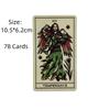 Tattoo Tarot Cards Divination Deck English Versions Edition Oracle Board Playing INK Table Game For Party