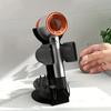 Support pour Sèche-cheveux pour Dyson Supersonic Support Mural avec Organisateur de Câble Étagère de Rangement pour Salle de Bain pour Sèche-cheveux Diffuseur Buse