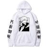 Jujutsu Kaisen Anime Hoodie Unisex Long Sleeve Pullover Sweatshirt Print Casual Streetwear