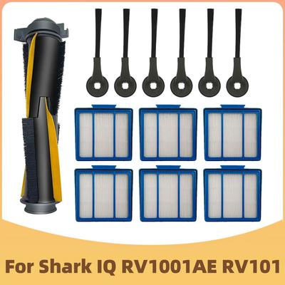 Compatible For Shark IQ RV1001ae RV101 Roller Main Side Brush Hepa Filter Replacements Robot Vacuum Cleaner Spare Part Accessory