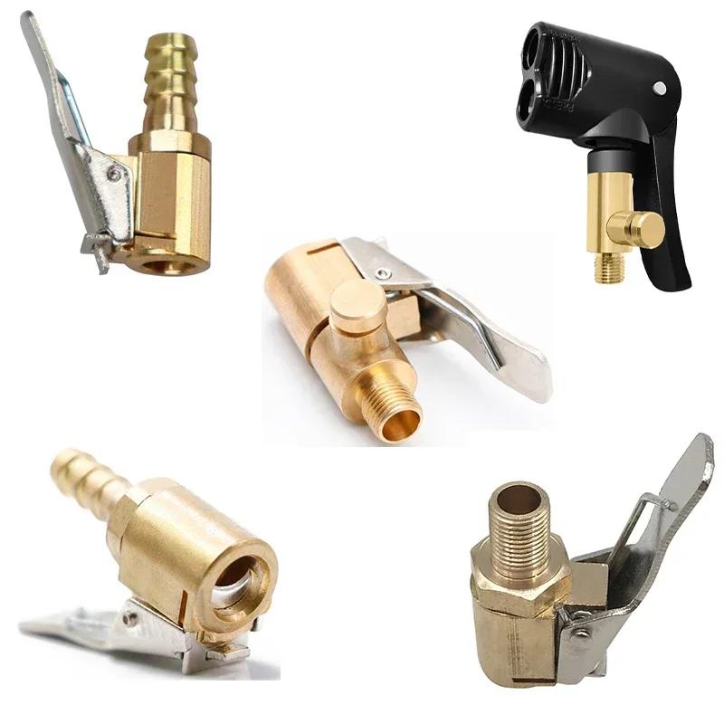 Diferite tipuri de anvelope auto roată anvelopă mandrina de aer pompa de umflare supapă clemă conector adaptor accesorii auto pentru compresor