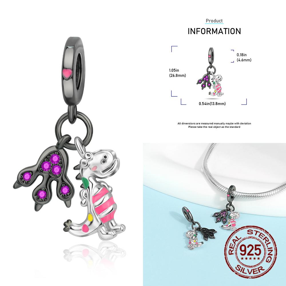 Měď Barevné Macešky Sedmikrásky Květiny Víla Elfové Motýl Přívěsek Korálek Vhodný pro Náramek Butik Sladěný Dárek