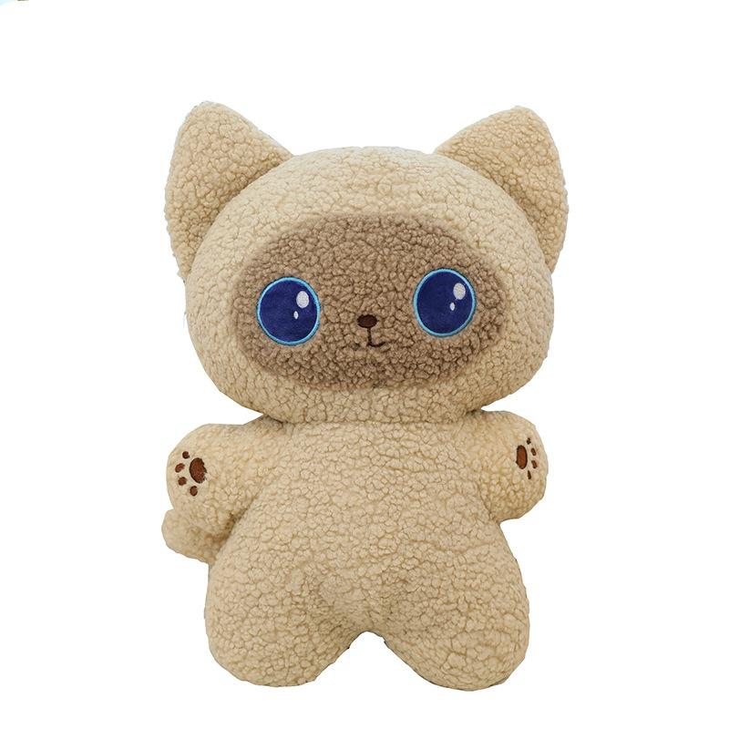 Blue-Eyed Cat Doll Xiaohongshu Same Cat Plush Toy Cloth Doll Children And Girls Birthday Gift