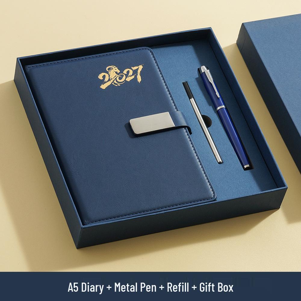 2027 Premium Time Management Notebook Set with Customized Logo