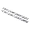 3D ABS Chrome Black Explorer Logo Car Front Hood Emblem Bonnet Letters Badge Sticker For Explorer 2020 2021