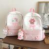 Schoolbag Small Fresh Backpack Female Student Schoolbag High Value Large Capacity Backpack Cute Junior High School Student Lightweight Travel Backpack
