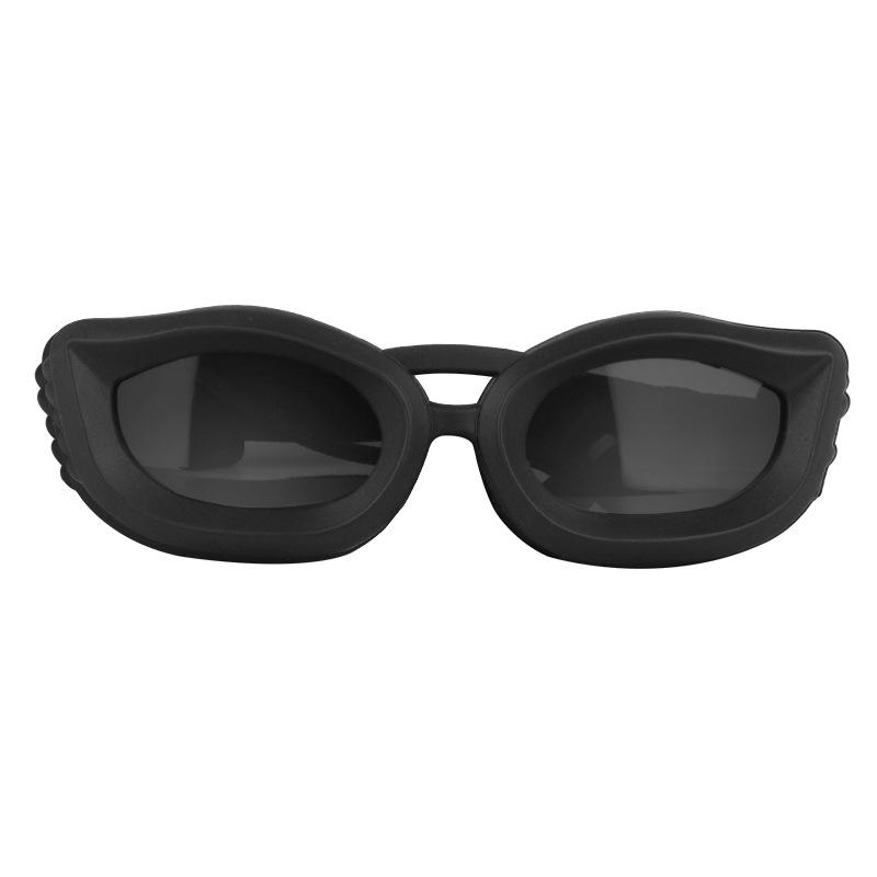 

High-quality doll glasses decorative toy doll goggles bear creative plush doll goggles DIY Accessories 3026Black Frame Gray Piec