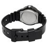 CASIO analog wristwatch LRW-200H-4EV women kids Cheap gloss black pink metallic overseas model.