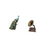 Elegant Peacock Animal Figurine Vintage Resin Statue for Bedroom Office Living Room Bookshelf