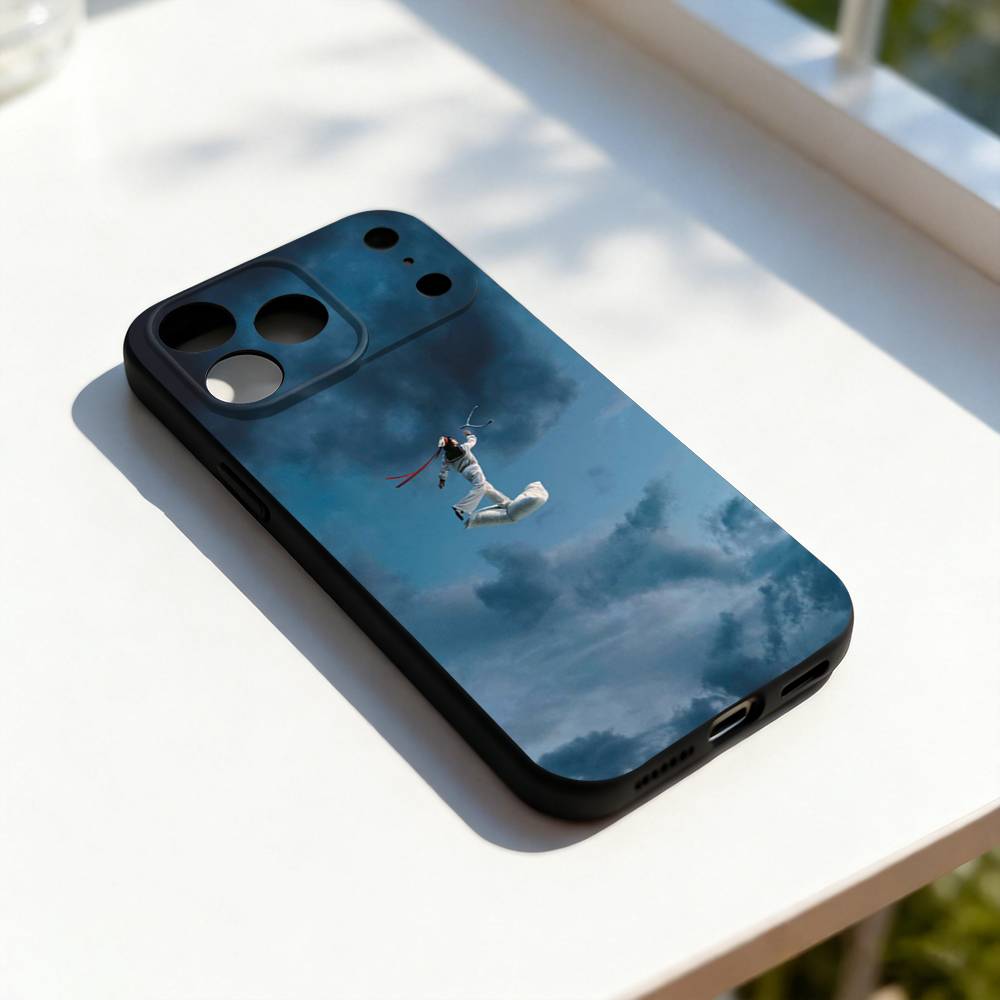 C-Conan Gray Wishbone Cool For iPhone 17,16,15,14,13,12,11,Pro,Max,Plus,E,SE4,Air,Mini Black Soft Cover Phone Case