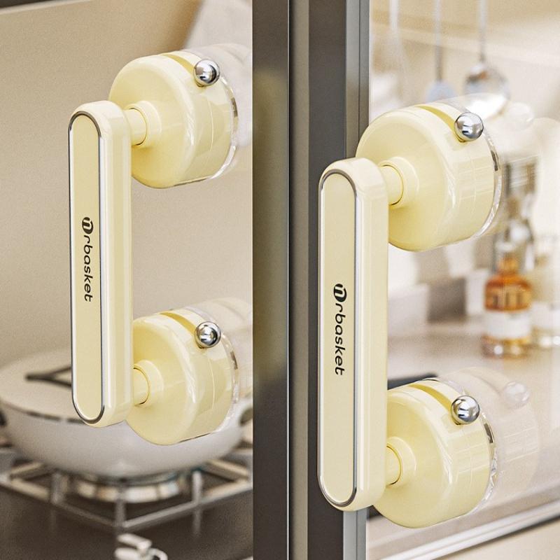 1Pcs Suction Cup Door Plastic Handle for Bathroom Glass Door Sliding Door Refrigerator Cabinet Toilet Seat Cover Non Slip Grip