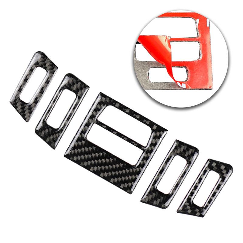 

Для BMW 3 серии E90 E92 E93 2005 2006 2007 2008 2009 2010 2011 2012 5 шт./компл. центральный кондиционер из углеродного волокна, вентиляционное отверстие