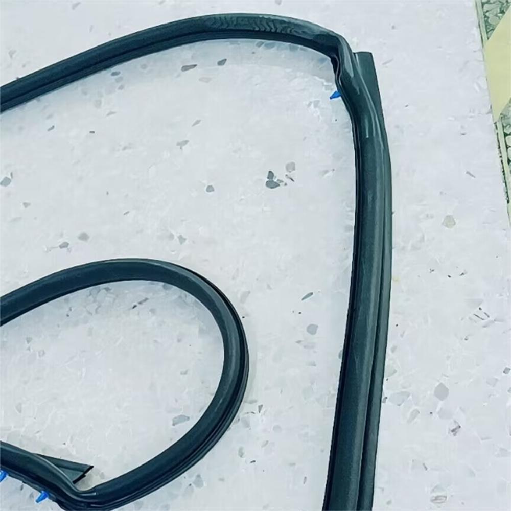 Fremre Komplett Dørtrim Tetningslist Værstripe Sett Passer til Jeep Wrangler JK 2007-2018 2 stk