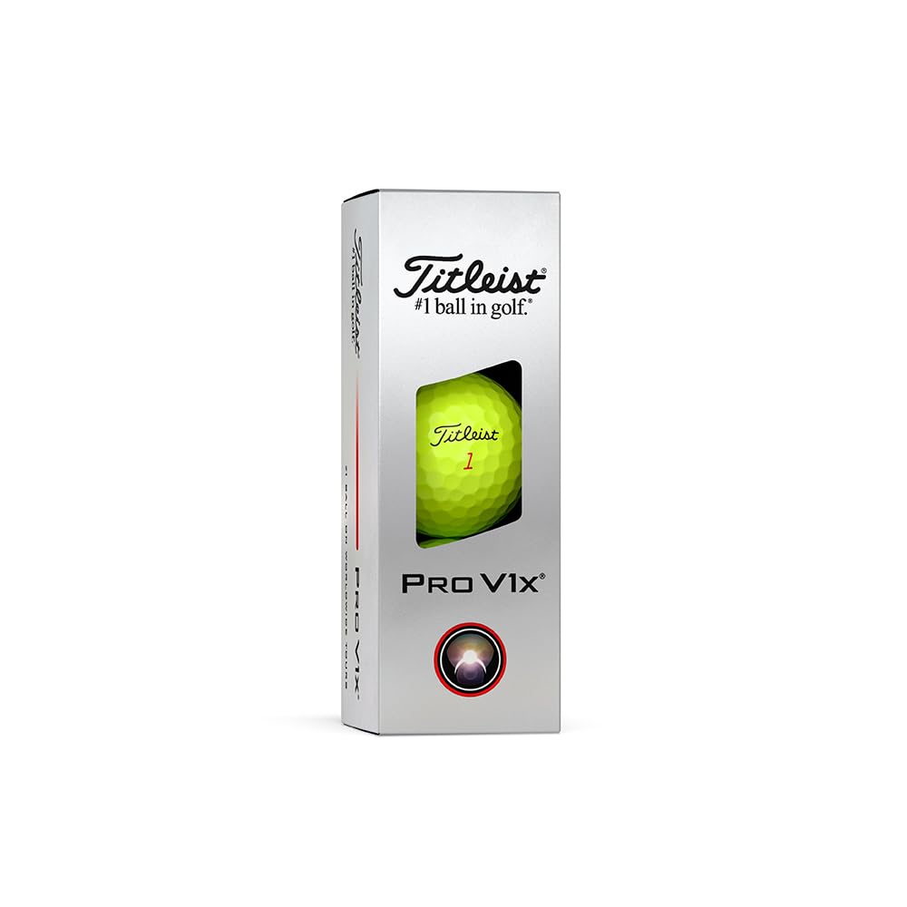 2025 Titleist Pro V1x Yellow (1 dozen, 12 balls)
