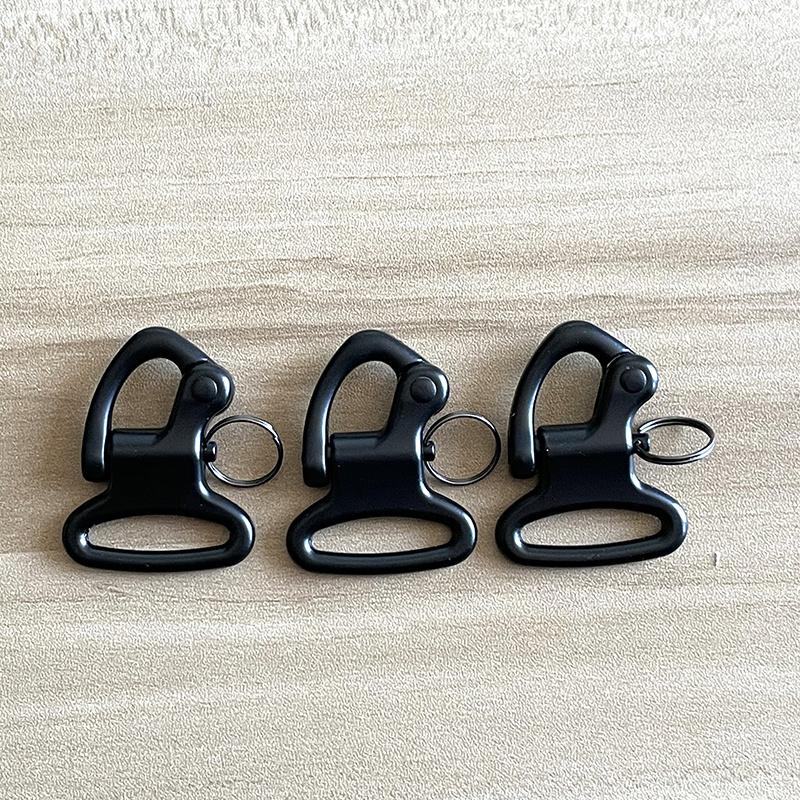 

Set of 3 Outdoor EDC Backpack Strap Clips, Quick-Draw Carabiners for Hanging Water Bottles, Tactical Holder Hooks чёрный