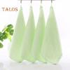 25x25CM Square Towel Ultra Soft Bamboo Fiber Hanging Loop Quick Drying Super Absorbent Kindergarten Kids Baby Hanging Hand Towel Small Washcloth