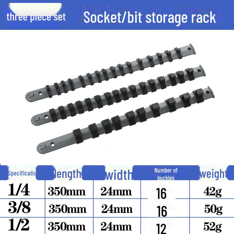 Velký, Střední a Malý Ráčnový Nástavec na Mušky Úložný Stojan Nástrojový Pás