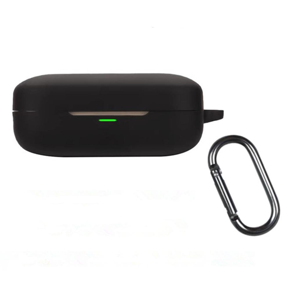 For Realme Buds Air 7 Pro Protective Case Wireless Earbuds Silicone Cover with Anti-Lost Buckle