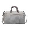 Nylon Duffel Bag with Grid Pattern Design Large Capacity Travel Bag for Men and Women Hand Carry Shoulder Bag for Gym and Short Trip