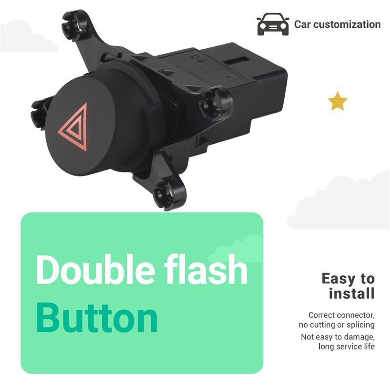 Trending Car Hazard Warning Switch Emergency Light Switch Double Flash Button For Kia Cerato Forte 2009 2010 2011 2012 937901M00