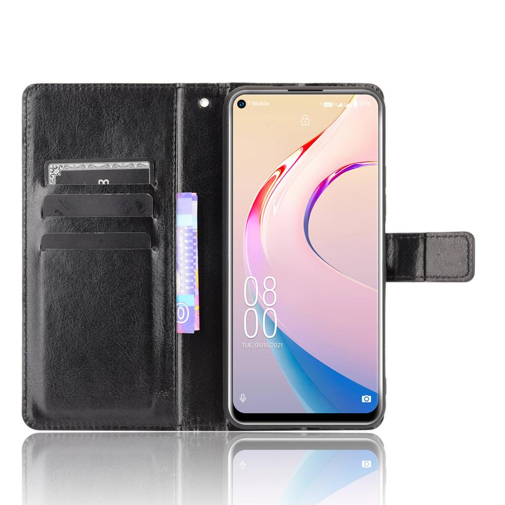 For Oukitel C21 Pro Wallet Case with Kickstand & Card Slots – Shockproof, Dustproof, Business Heavy Duty Flip Leather Cover