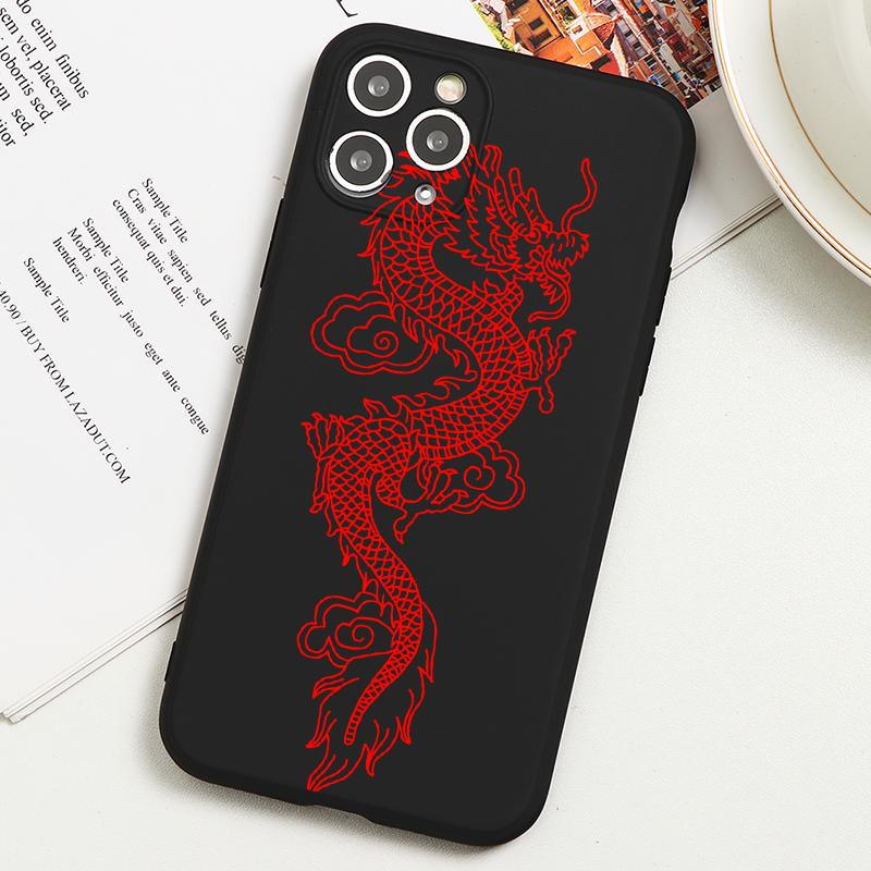För Samsung Galaxy A51 50 A32 A20e A52 A21s A12 A71 A70 A72 A30 A31 S22 S21 S20 FE Ultra S8 S9 Plus Dragon Phone Coque Soft Case