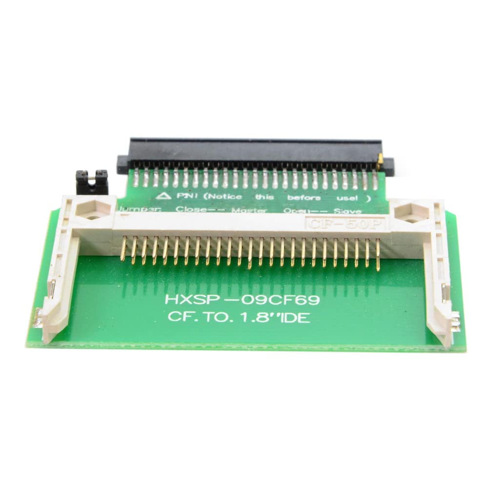 NFHK CF CompactFlash Speicherkarte IDE Festplatte SSD Konverter Adapter 50-Pin 1,8 Zoll