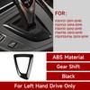 Pour BMW F20 F21 F22 F23 F30 F31 F32 F33 F34 3gt F35 F36 Couvercle de Pommeau de Levier de Vitesse Central de Voiture Panneau de Garniture ABS Fibre de Carbone Intérieur